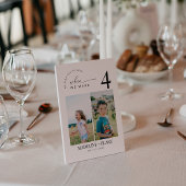 MADDIE When We Were Table Numbers 招待状