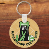 Maddisonカスタムデザイン キーホルダー (正面)