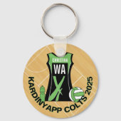 Maddisonカスタムデザイン キーホルダー (裏面)