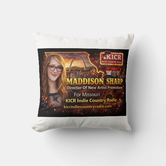 Maddison Pillow クッション (正面)