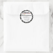 MaddMattsCoastersのステッカー ラウンドシール (バッグ)