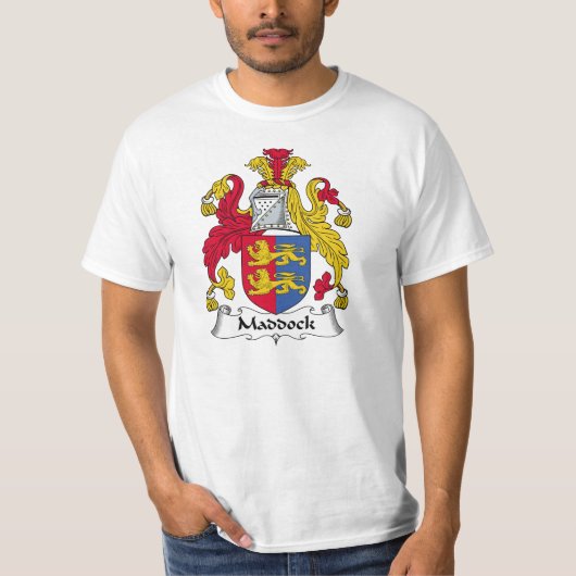 Maddockの家紋 Tシャツ (正面)