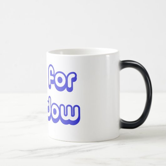 Maddowのための不機嫌 モーフィングマグカップ (右)