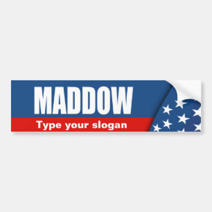 MADDOWの選挙のギア バンパーステッカー