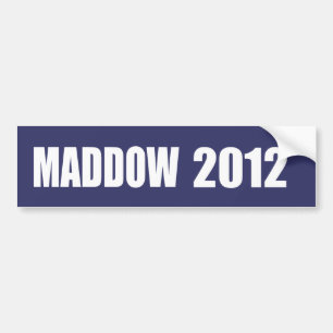 MADDOWの選挙のギア バンパーステッカー