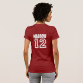 MADDOWの選挙のギア Tシャツ (裏面フル)