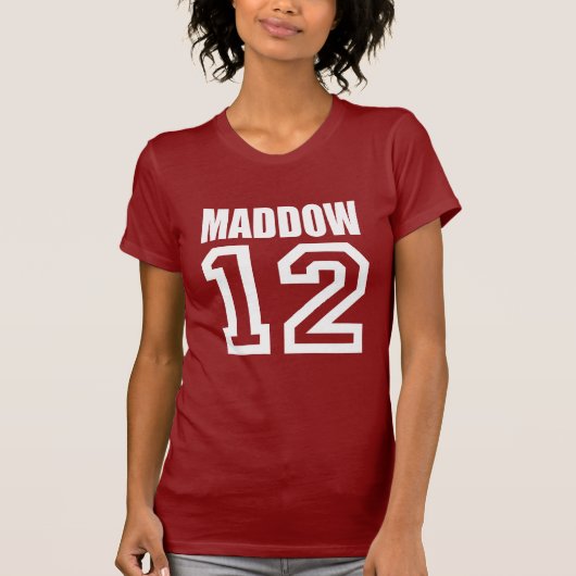 MADDOWの選挙のギア Tシャツ (正面)