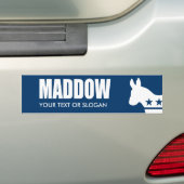 MADDOW 2012年 バンパーステッカー (車上)