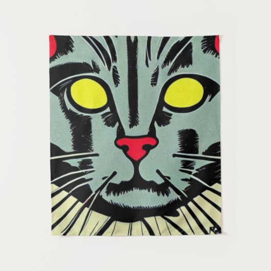 Made Catz タペストリー (正面)