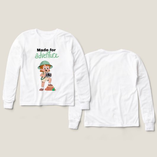 Made for adventure boy (デザイン 正面＆背面)