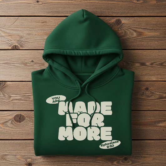 Made for more, Christian faith パーカ
