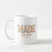 Made for More Christian Floral コーヒーマグカップ (左)
