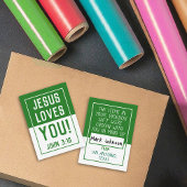 Made For You」シューボックスカード – 緑 ノートカード