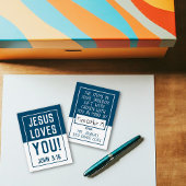 Made For You」シューボックスカード – Navy Blue ノートカード