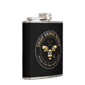 Made for you apiary名Copper and Black Honeybee フラスク (右)