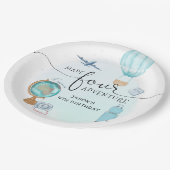 Made Four Adventure 4th Birthday Party ペーパープレート (アングル)