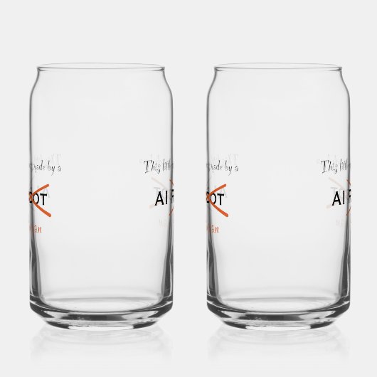 Made Human Glass ガラス缶 (左)