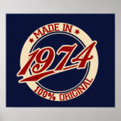 Made In 1974 ポスター (正面)