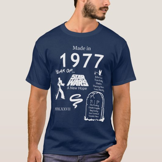 Made in 1977 TShirt Tシャツ (正面)