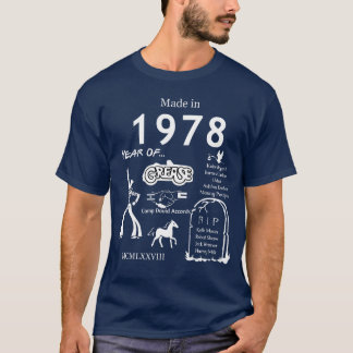 Made in 1978 TShirt Tシャツ