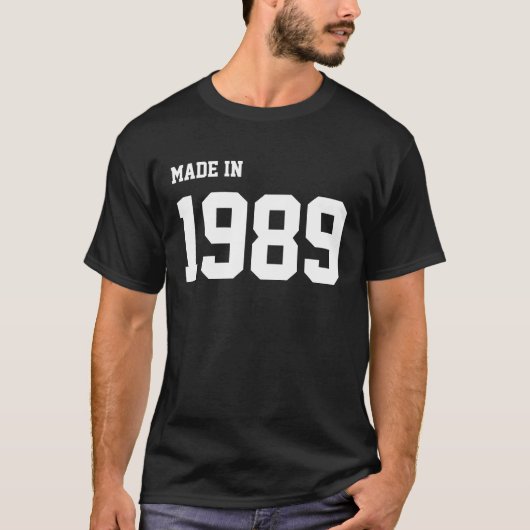 Made in 1989 tシャツ (正面)