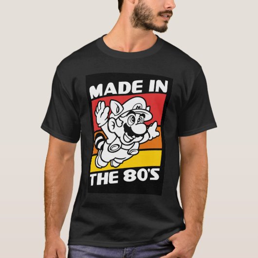 made in 80's Mario  Tシャツ (正面)