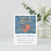 Made in America Birth Announcement シーズンカード (スタンド正面)