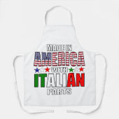 Made in America with Parts(パーツ付きアメリカ製イタリアン) エプロン (正面)
