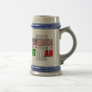 Made in America with Parts(パーツ付きアメリカ製イタリアン) ビールジョッキ