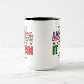 Made in America with Parts(パーツ付きアメリカ製イタリアン) マグカップ (中央)
