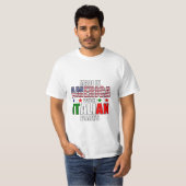 Made in America with Parts(パーツ付きアメリカ製イタリアン) Tシャツ (正面フル)