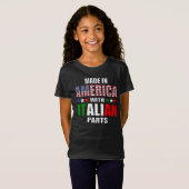 Made in America with Parts(パーツ付きアメリカ製イタリアン) Tシャツ (正面フル)