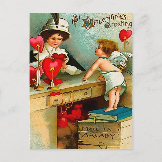 Made in Arcady - Valentine's Day Greeting シーズンポストカード (正面)