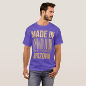 Made in Arizona in Gold Tシャツ (正面フル)