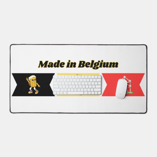 Made in Belgium デスクマット (キーボード&マウス)