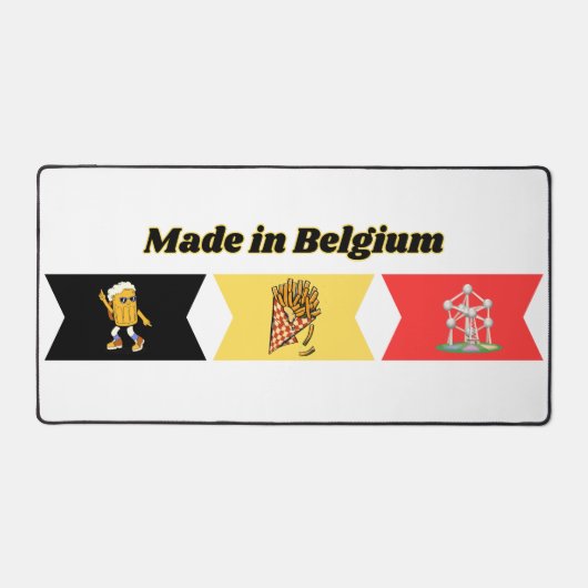 Made in Belgium デスクマット (正面)