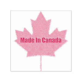 Made in Canada カスタム Stamp セルフインキングスタンプ