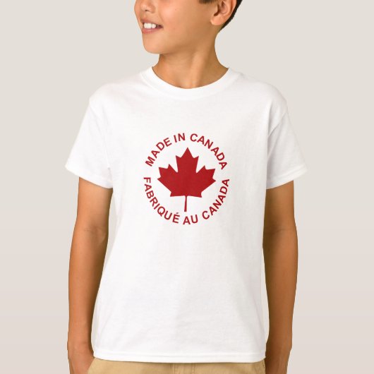 Made In Canada Kids T-shirt Tシャツ (正面)