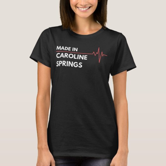 Made In Caroline春オーストラリア誕生H Tシャツ (正面)