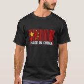Made In China Chinese Flag Tシャツ (正面)