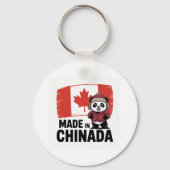 Made in Chinada Panda – Chinese Canadian キーホルダー (裏面)