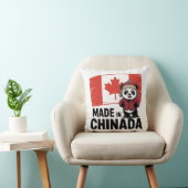 Made in Chinada Panda – Chinese Canadian クッション (椅子)