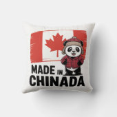 Made in Chinada Panda – Chinese Canadian クッション (裏面)