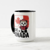 Made in Chinada Panda – Chinese Canadian マグカップ (正面左)