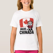 Made in Chinada Panda – Chinese Canadian Tシャツ (正面)