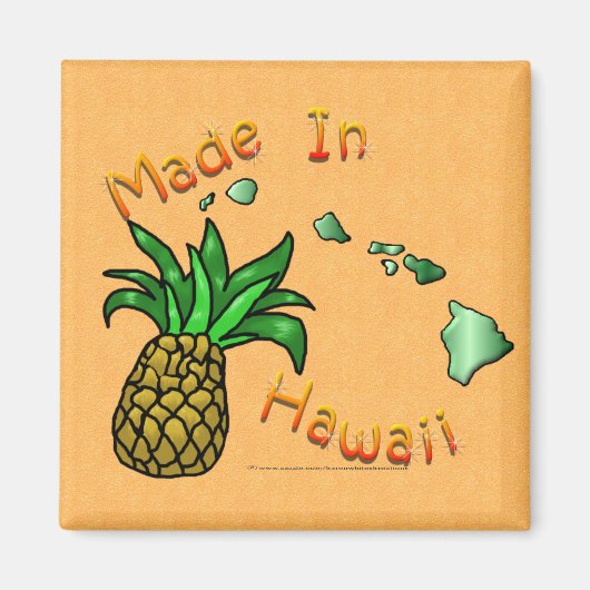 Made in Hawaii Magnet マグネット (正面)