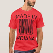 made in indiana tシャツ (正面)