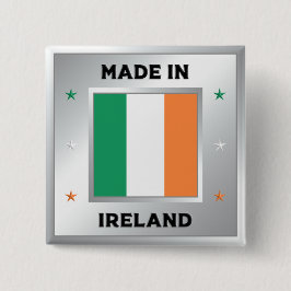 Made In Ireland 缶バッジ