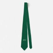 Made in Ireland Kelly Green Neck Tie ネクタイ (正面)