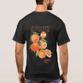 Made in Italy Basic Dunkles T-Shirt Tシャツ (裏面)